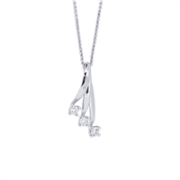 Necklace Recarlo Woman in White Gold Diamante 0.46 Ct ZQ 796/045 - ZQ 796/045